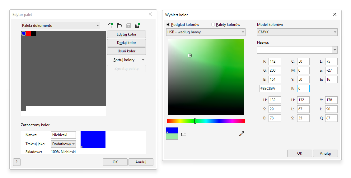 Przygotowanie pliku do druku kolorem białym w Corel Draw
