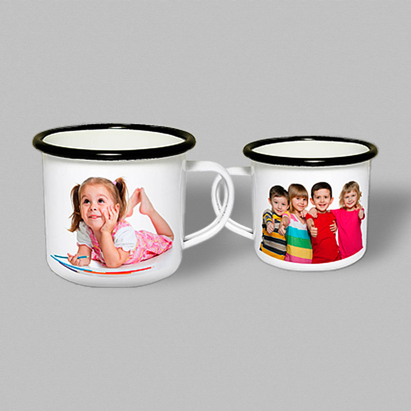 Kubek emaliowany mały