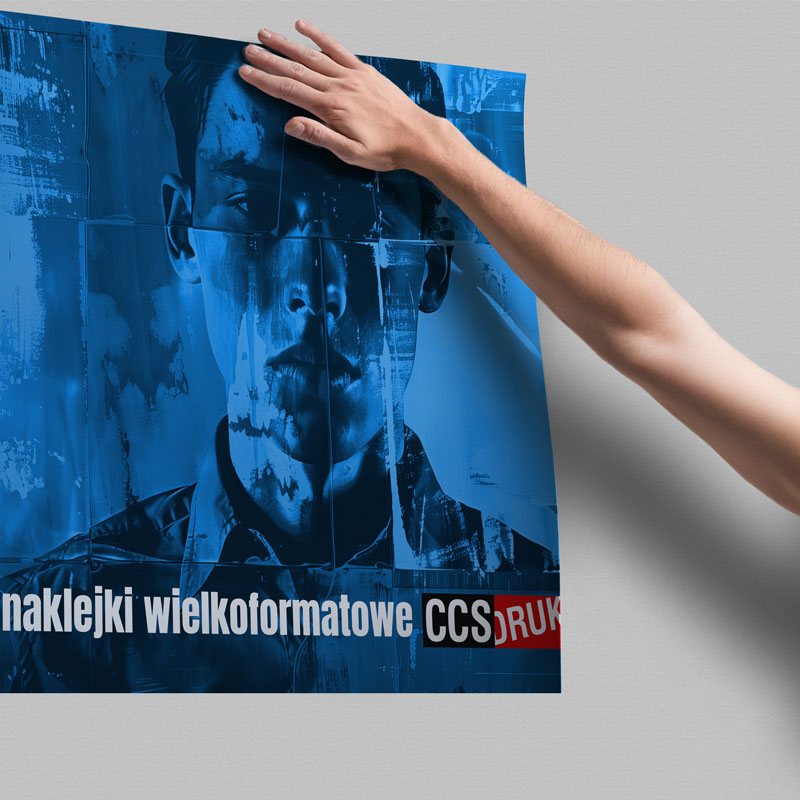 Naklejki wielkoformatowe