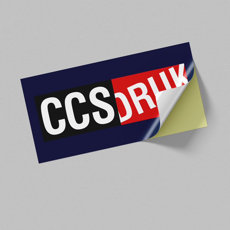 Naklejki prostokątne do formatu A3+