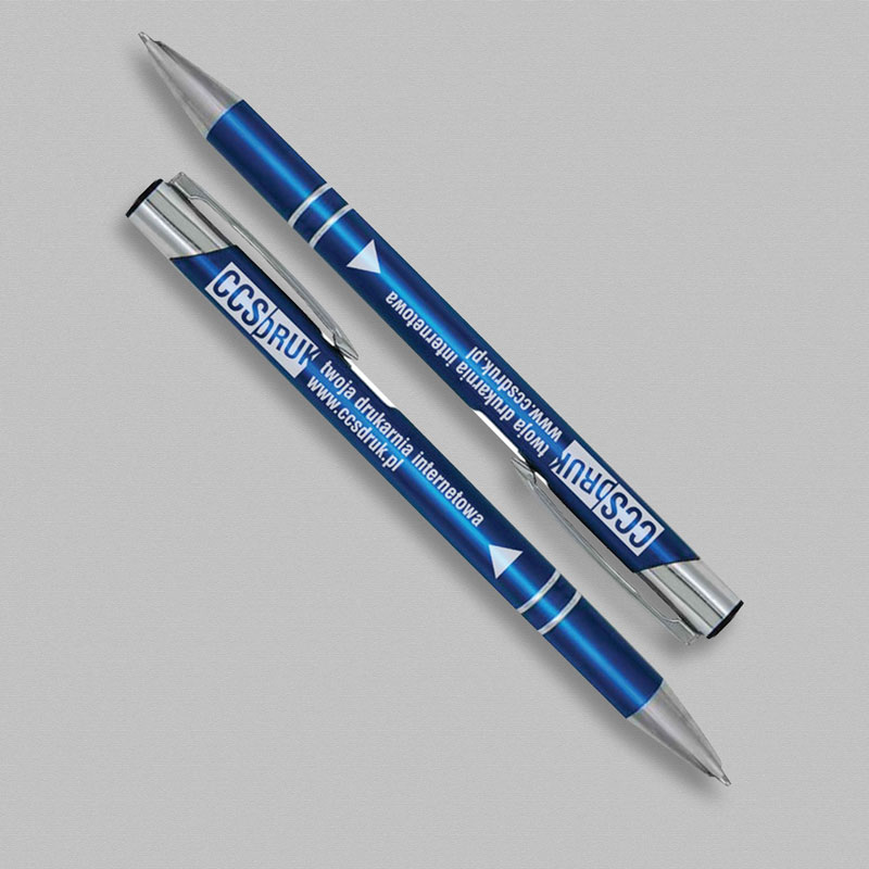 Długopisy grawerowane laserowo