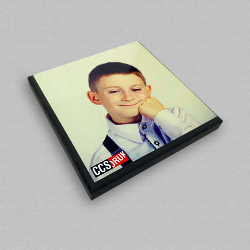 Fototabliczki z czarnej płyty MDF