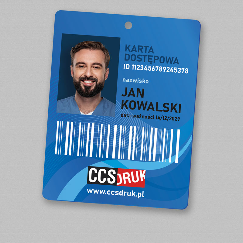 Identyfikatory laminowane